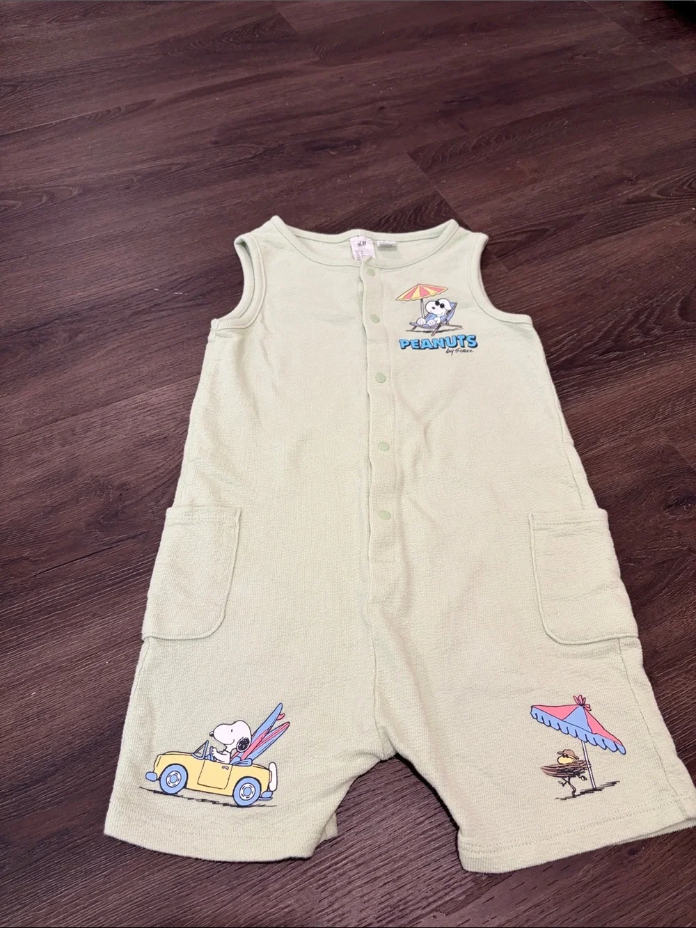 H&M Romper & 2 Bodysuits(2-3Y)